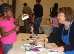 Author/art guru MaryAnn Kohl  believes in the power of process art for kids.