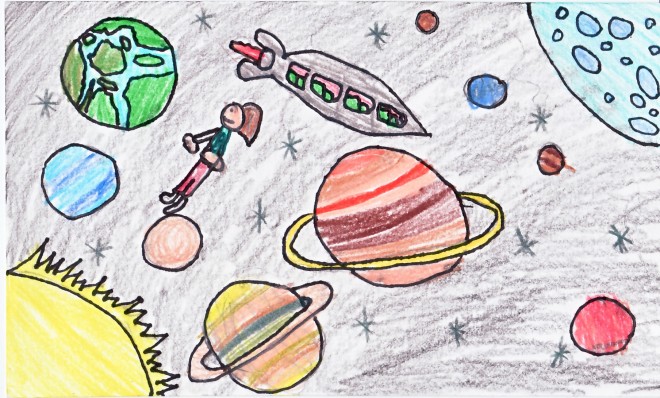 Art Helps Kids Access the Sun, Moon, Stars