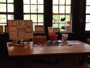 Abrakadoodle student art was showcased as part of the Prince William Forest Park Heritage Festival.