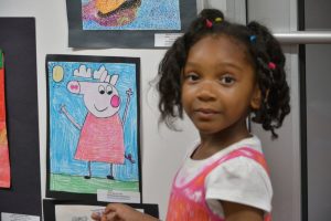 Abrakadoodle-Metro Detroit hosted an art show at TechTown, featuring student art from 16 participating schools!