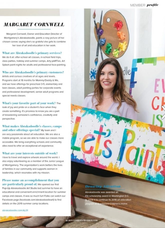 Margaret – Chamber article