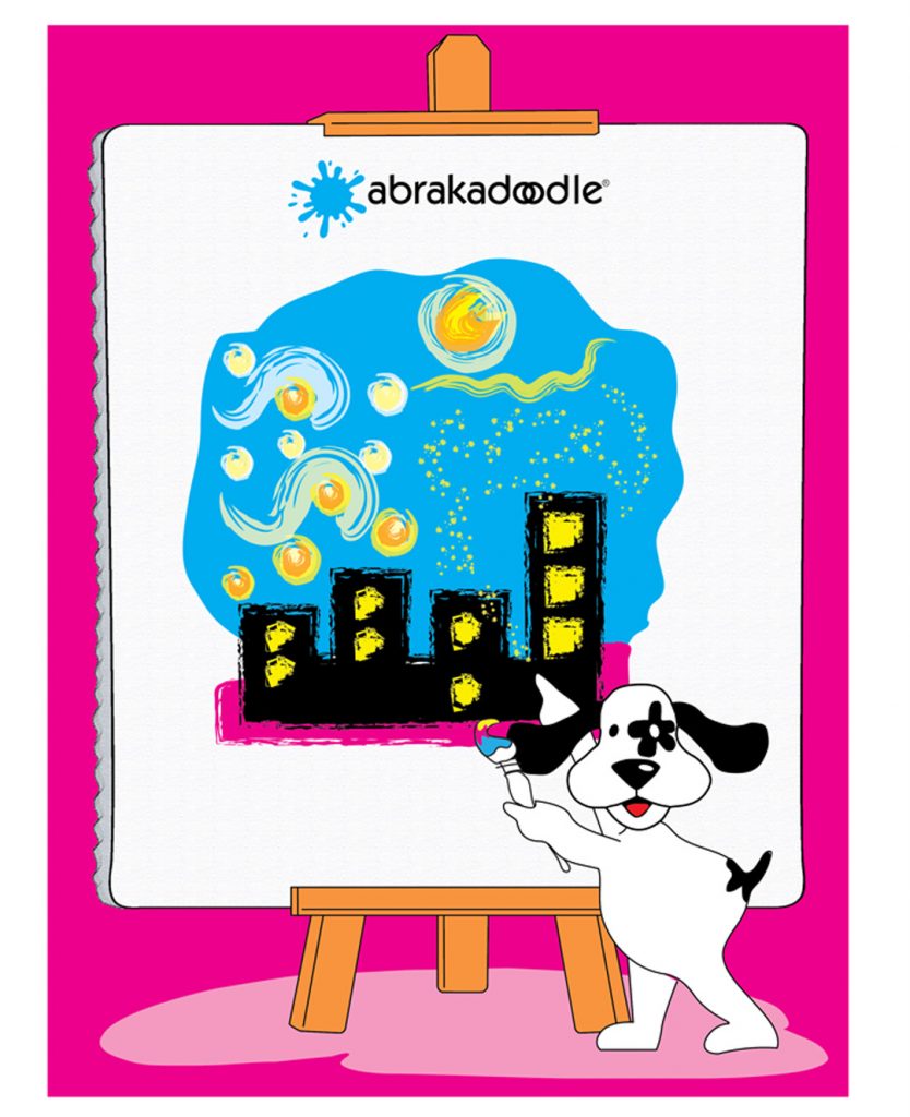  SplatDoodle Art Movement Week 6 Art Challenge Activity Abrakadoodle