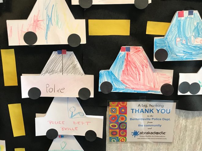 A Big Honking Thank You for Bernardsville PD A Big Honking Thank You for Bernardsville PD